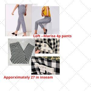 Loft --Marisa Pants 4P